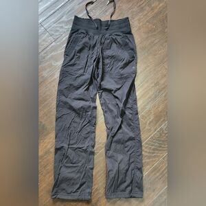 Lululemon Black Drawstring Studio Pants Sz 4